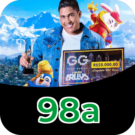 Resumo do fluxo de instalação do app 98a — ilustração editorial